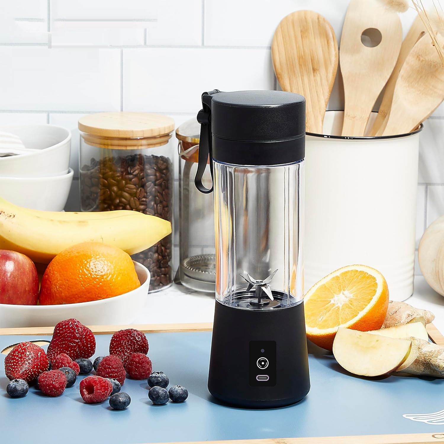 Kitchen Appliances - Frullatore Portatile Ricaricabile USB da 380ml