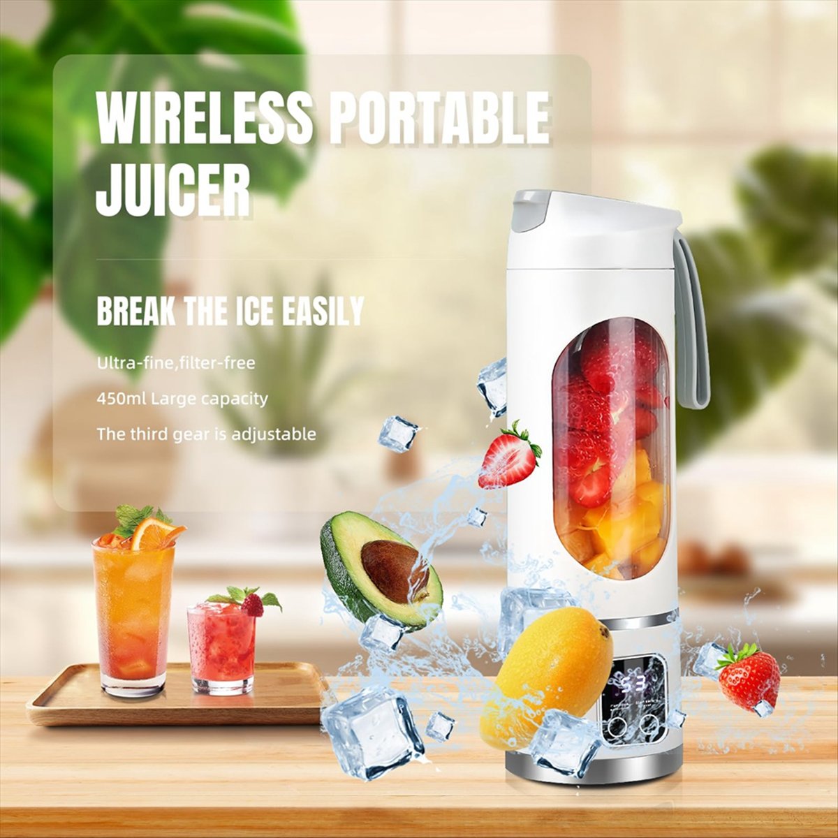 Frullatore portatile ricaricab - Portable Blender Usb Rechargeable recensione e prezzo