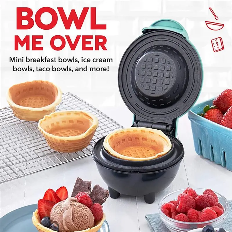 Per la cucina domestica: macch - Mini Waffle Maker Machine recensione e prezzo