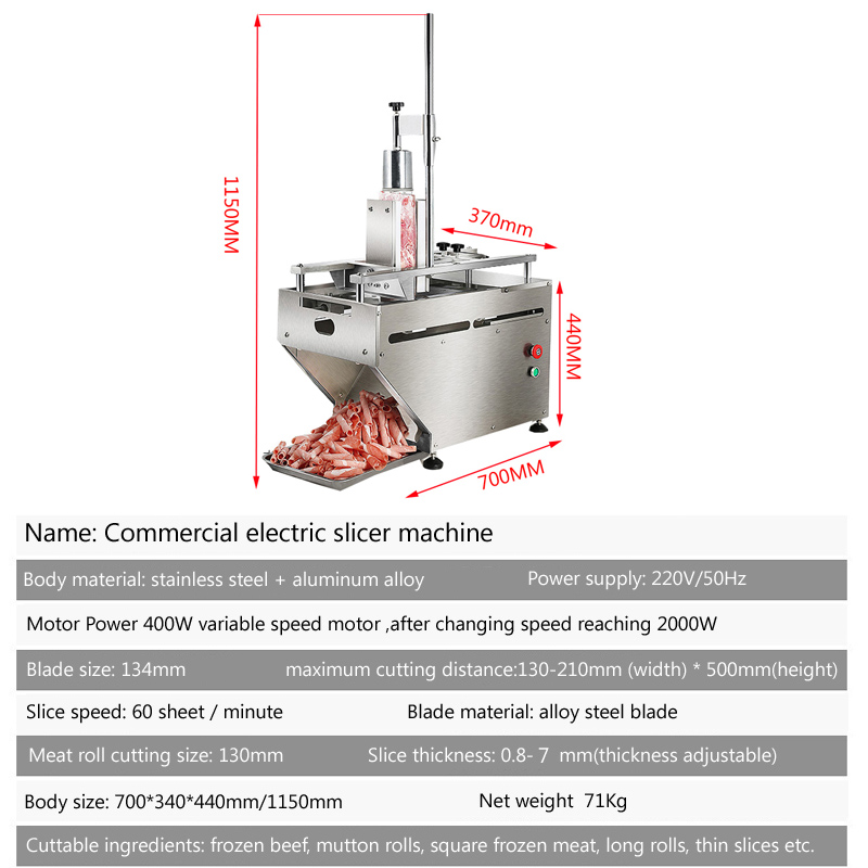 Affettatrice elettrica per car - Automatic Meat Slicer Home recensione e prezzo